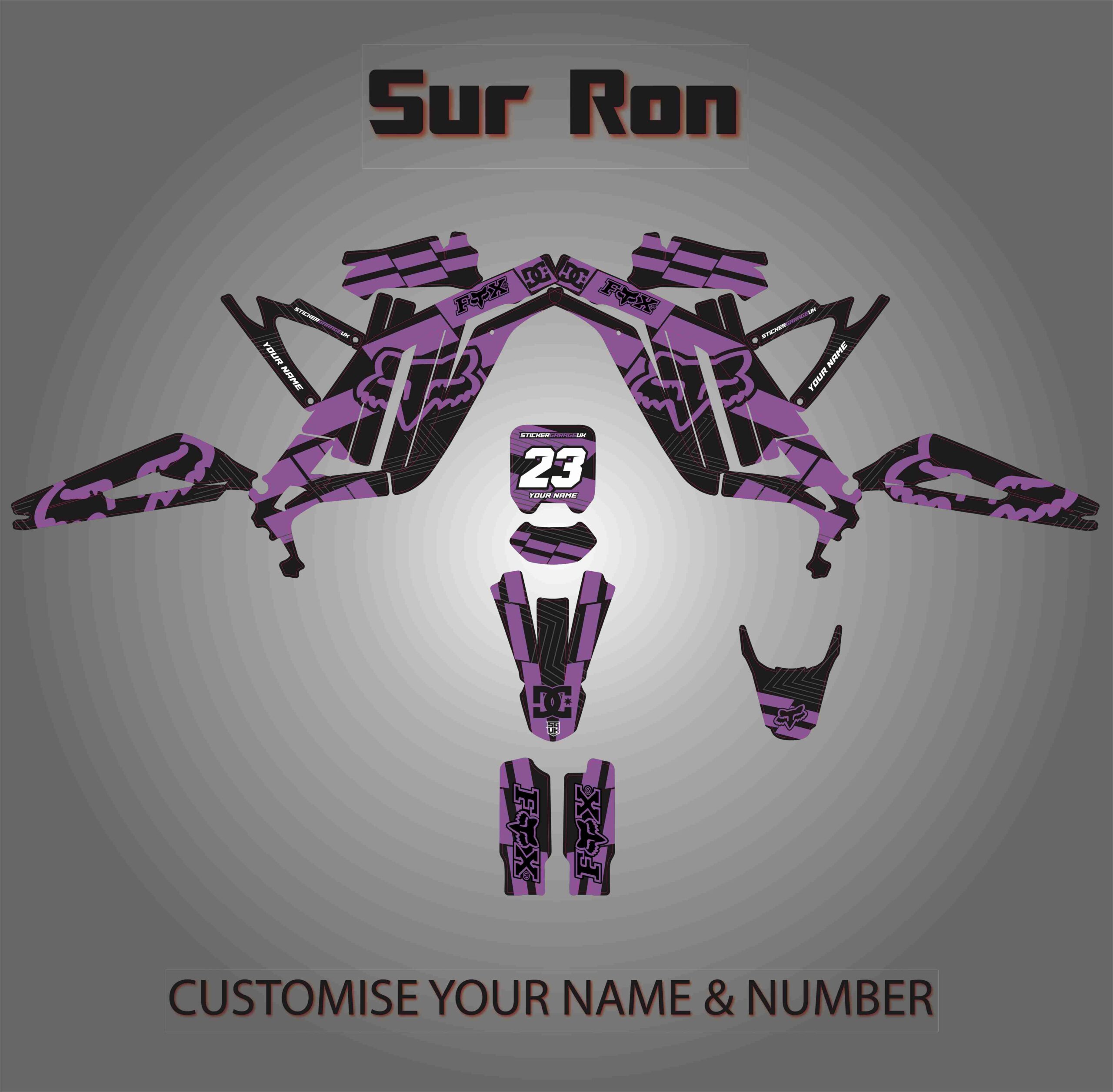 SURRON LIGHT BEE GRAPHICS DECAL SET