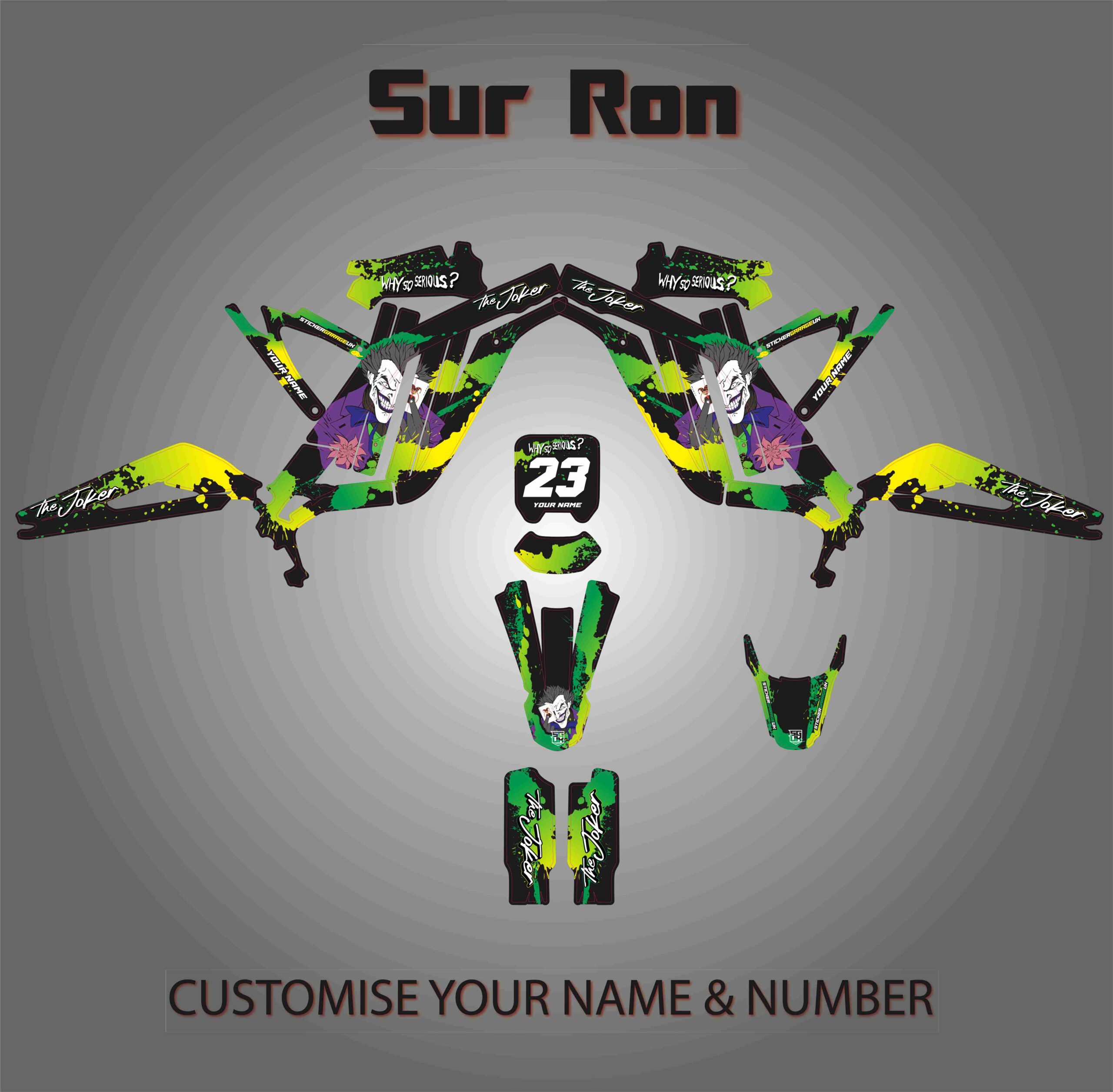 SURRON LIGHT BEE GRAPHICS DECAL SET