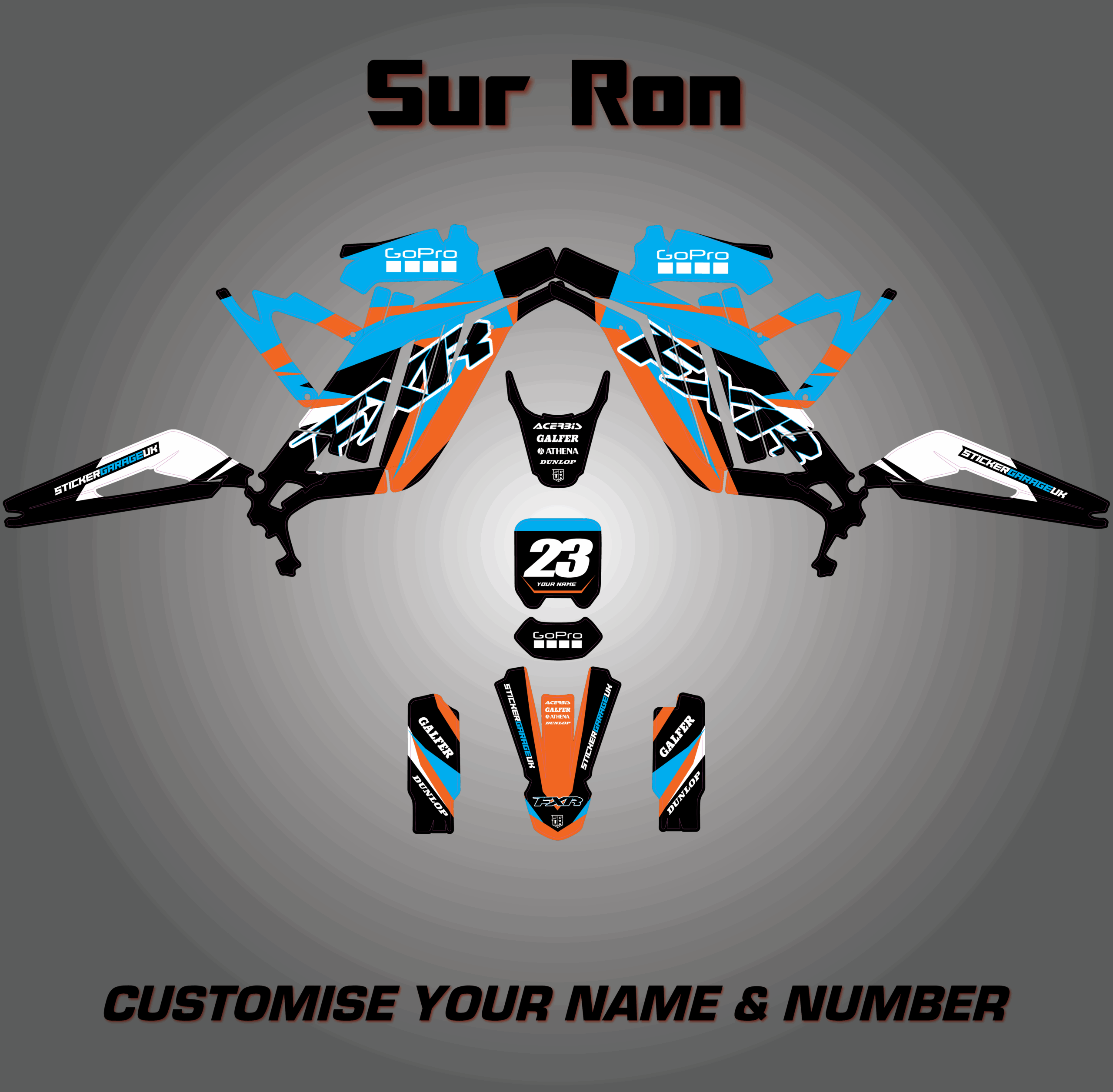 SURRON LIGHT BEE GRAPHICS DECAL SET