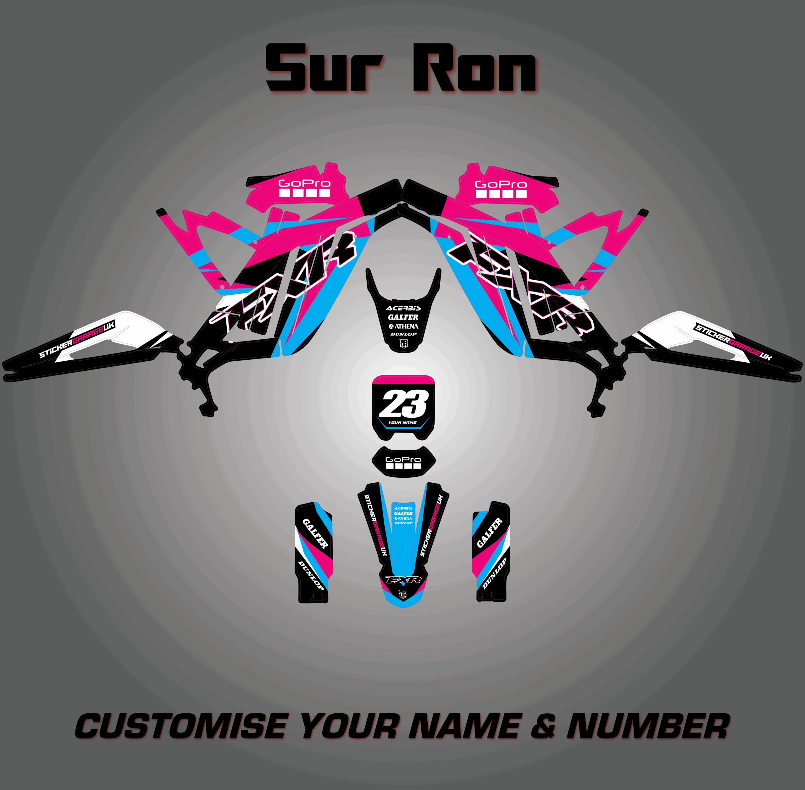 SURRON LIGHT BEE GRAPHICS DECAL SET