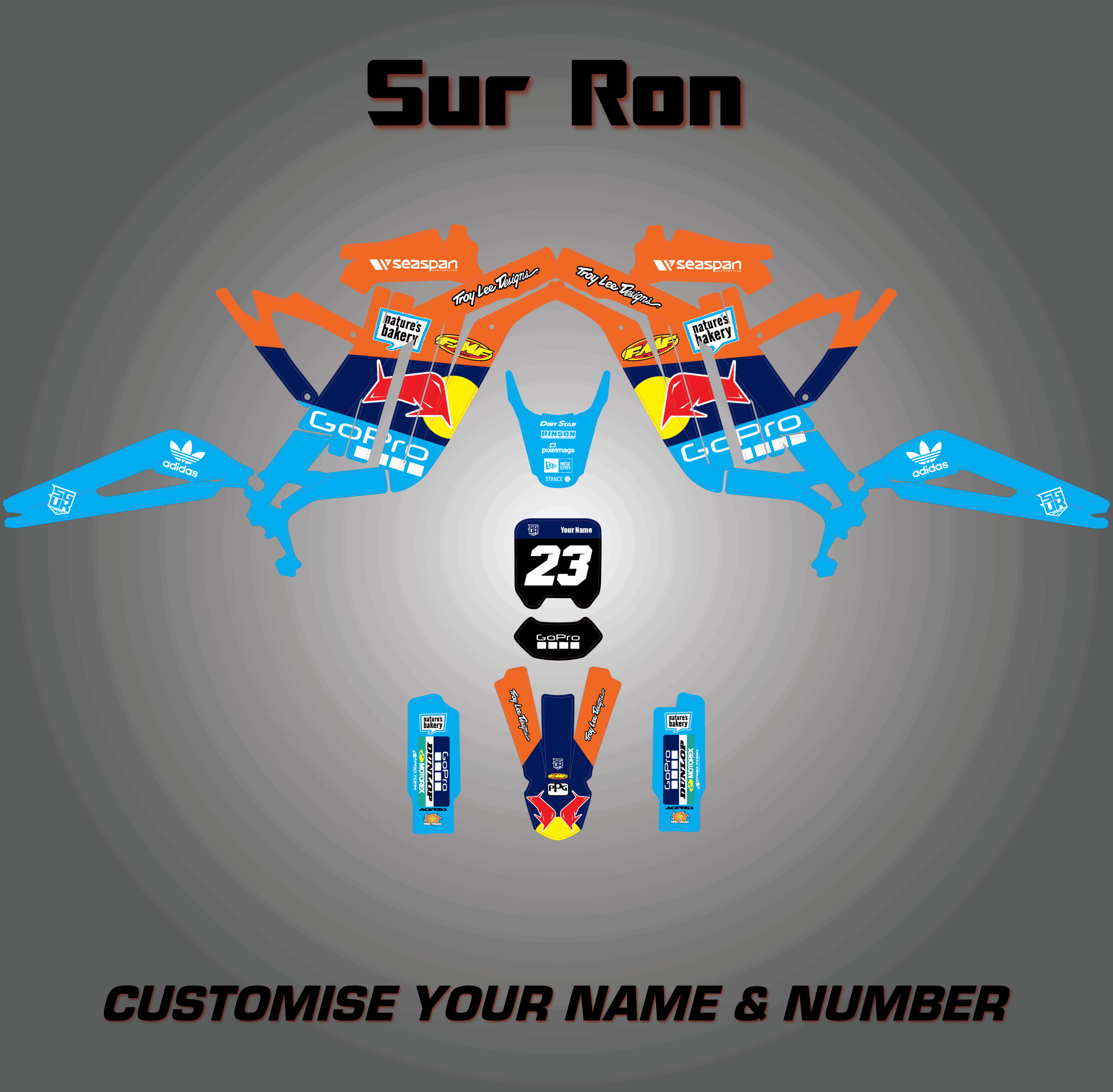 SURRON LIGHT BEE GRAPHICS DECAL SET