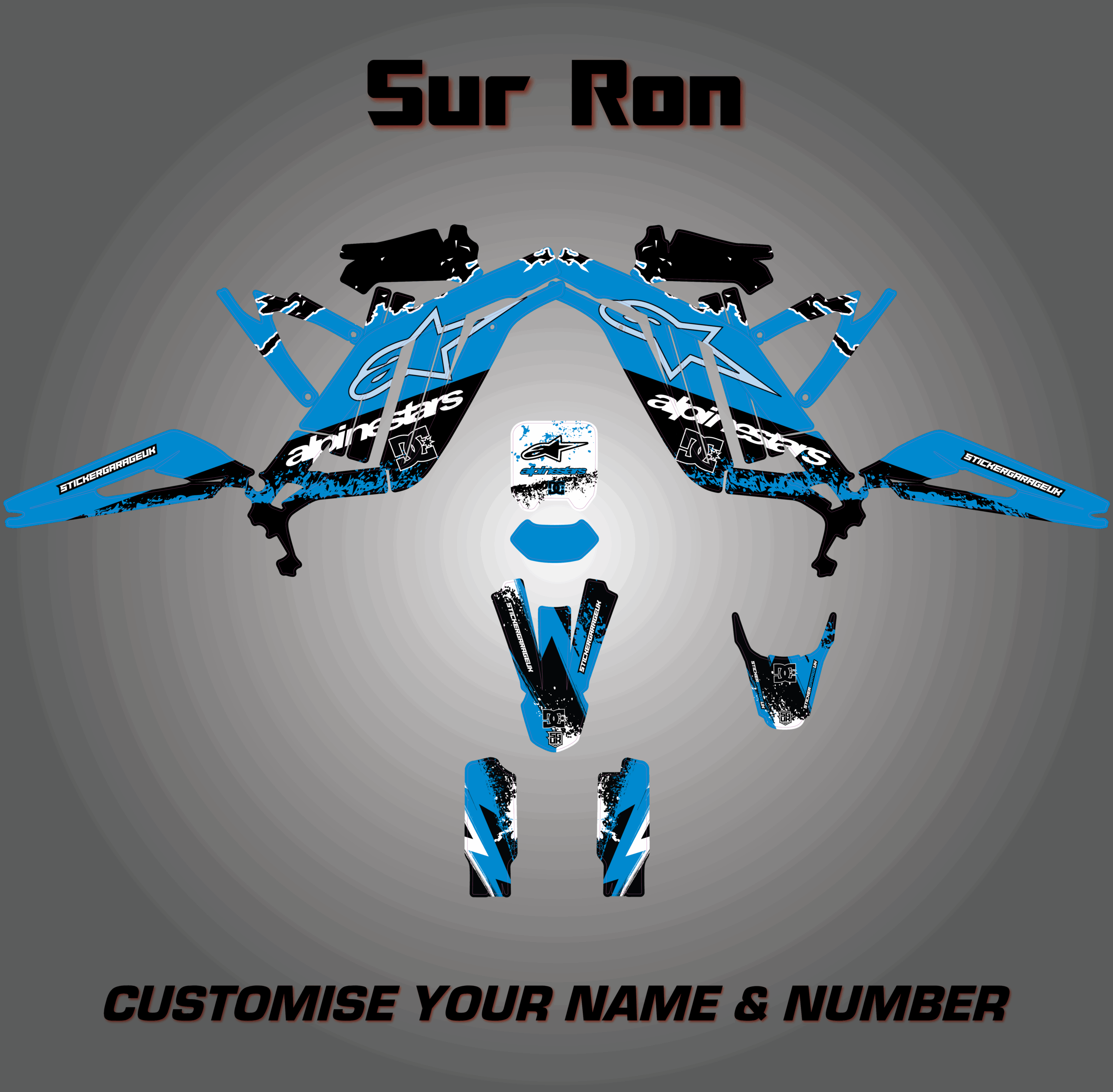 SURRON LIGHT BEE GRAPHICS DECAL SET