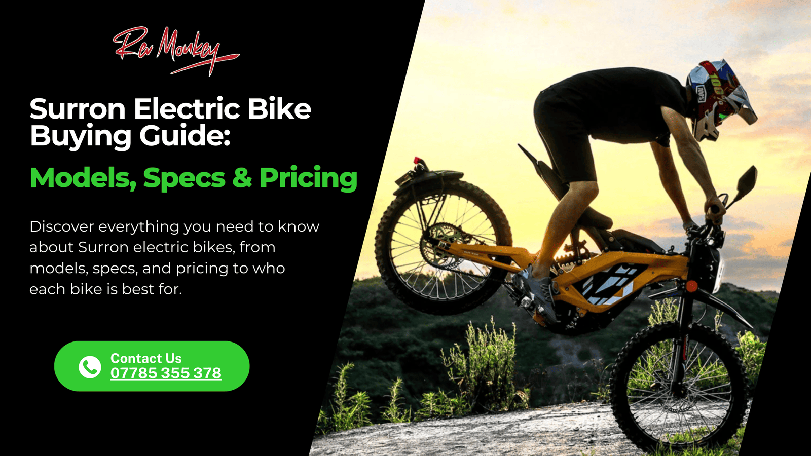 Surron Electric Bike Buying Guide: Models, Specs & Pricing